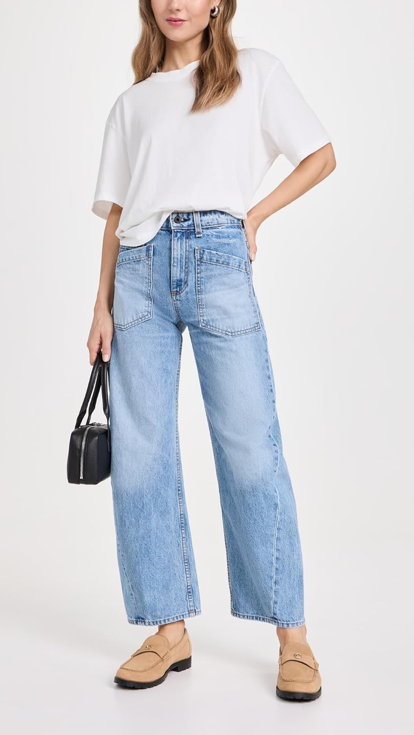 ASKK NY Women's Twisted Barrel Jeans - Image 5