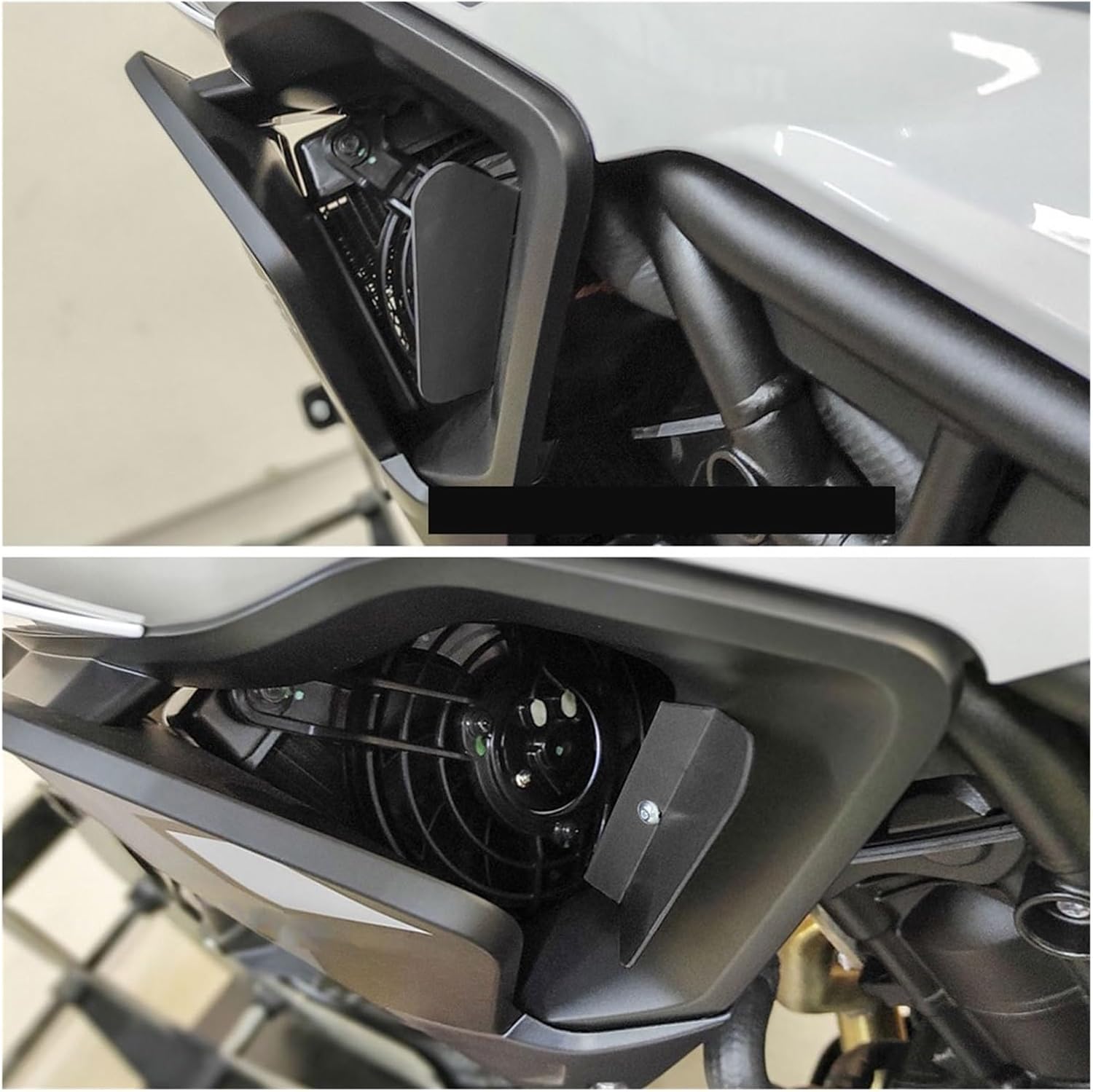 Compatible with Tiger 900 GT PRO Low Tiger900 2020- Rally PRO Radiator Fan Airflow Air Deflectors Compatible with Tiger 850 Sport Motorcycle Accessories