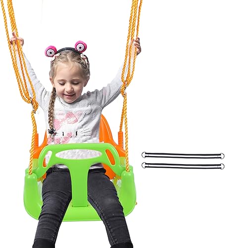 RedSwing Asiento oscilante 4 en 1 para bebé con bandeja, columpio para niños pequeños, antideslizante, cómodo y seguro, desmontable para bebés a