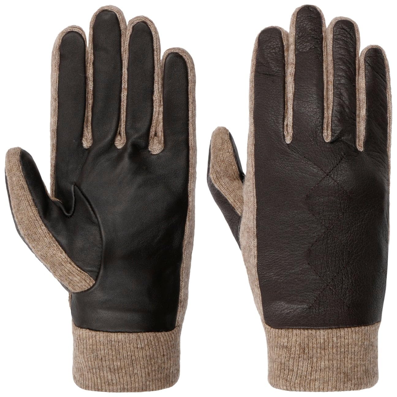 PEARLWOOD Herren Touchscreen Handschuhe Nick aus Ziegen- und Schafleder