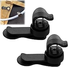 Water Tube Clips,2pcs Hydration Drink Hose Clips,Universal Water Bladder Hose Clips,Water Hose Clips for Bike Strap,Magnetic Clip, Universal Water Bladder Hose Clip