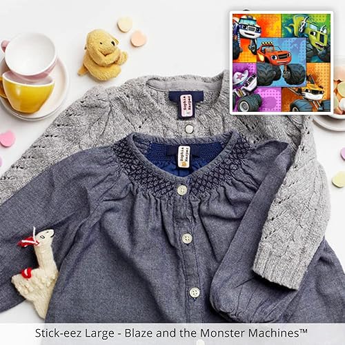 Miniatura 8 de Oliver's Labels Paquete Trekker, 122 etiquetas y etiquetas de nombre personalizadas duraderas (Blaze and The Monster Machines)