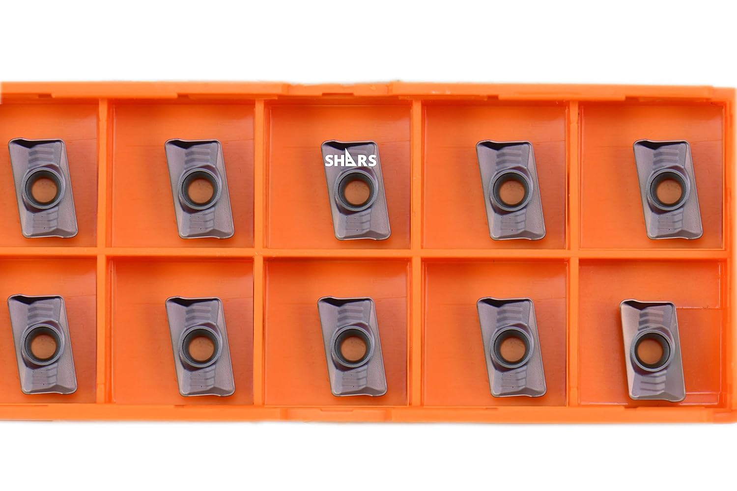 Shars 10PCS APKT11T308 Carbide Insert for Alloy Stainless Steel 404