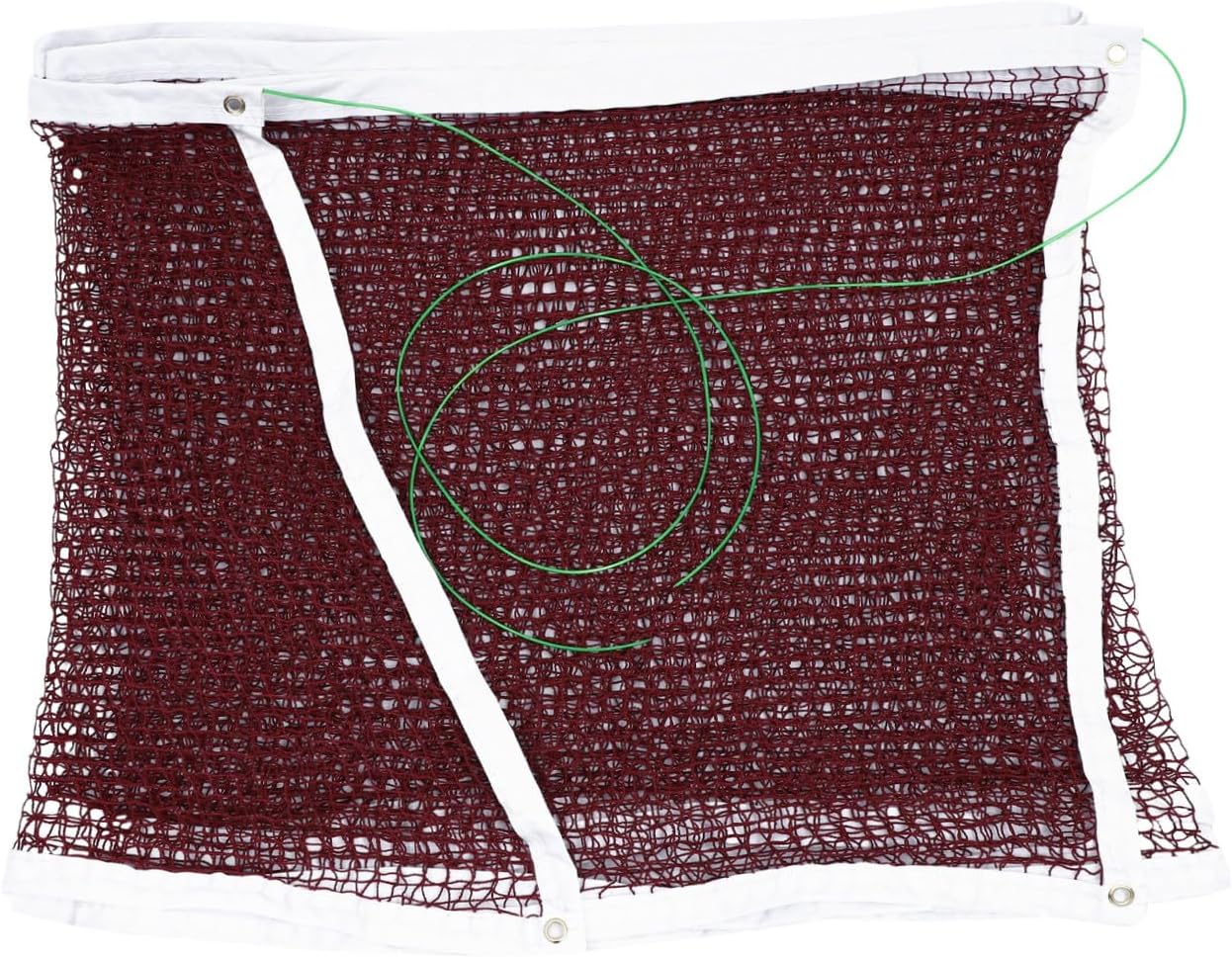 MAGICLULU Portable Outdoor Lightweight Badminton Net with Small Mesh and Steel Wire Rope Edge, Sturdy Beach and Garden Sports Net for Travel and Outdoor Play
