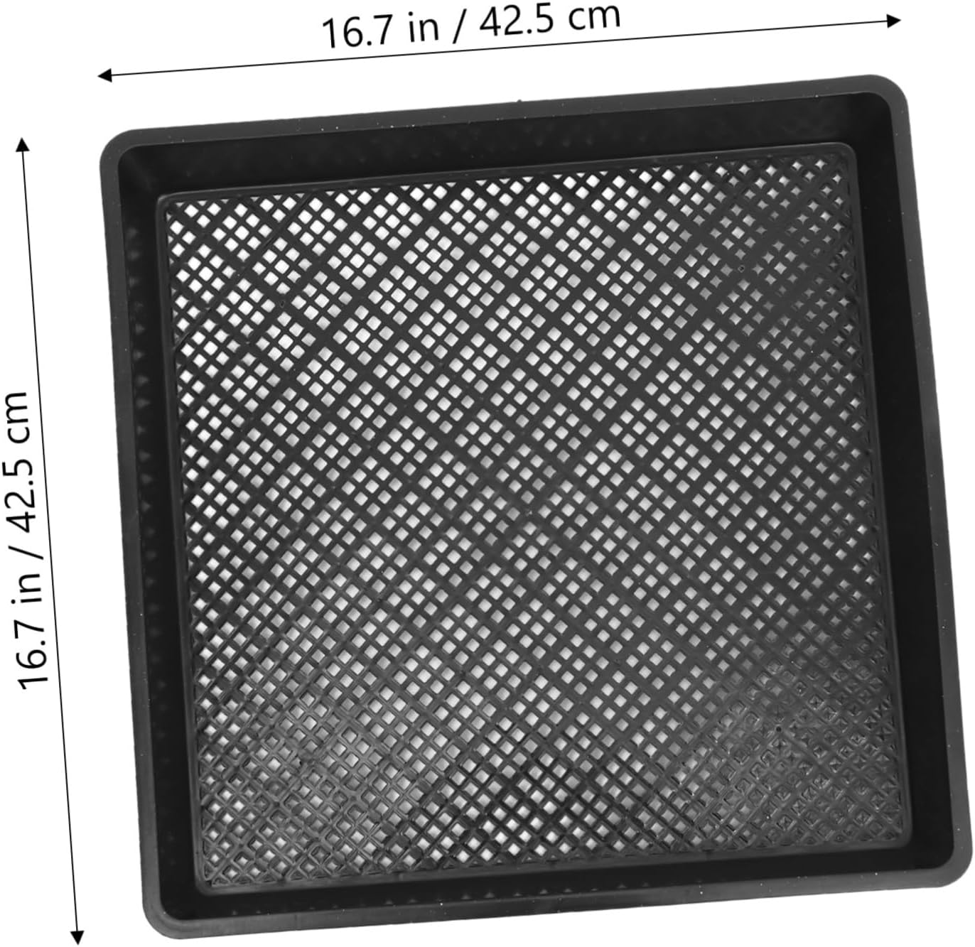 Reusable Plant Flat Trays 5pcs Growing Trays Germination Trays for in Greenhouse