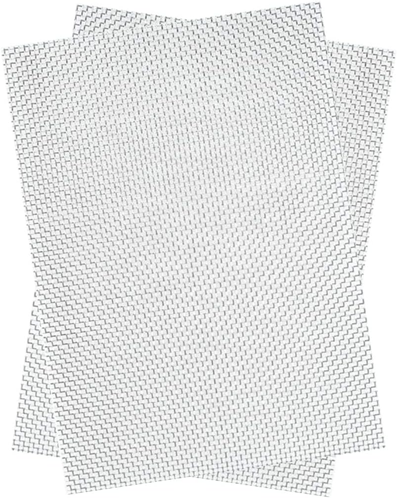 4 Pcs Rete Metallica Maglia Piccola 150 x 210MM A4 Rete Acciaio Inox 304 Retina 0.60mm Retinata