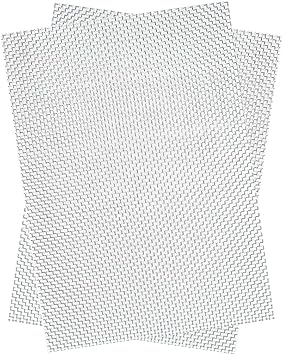 4 Pezzi Rete in Acciaio Inox Protezioni per le Radici,45×40cm