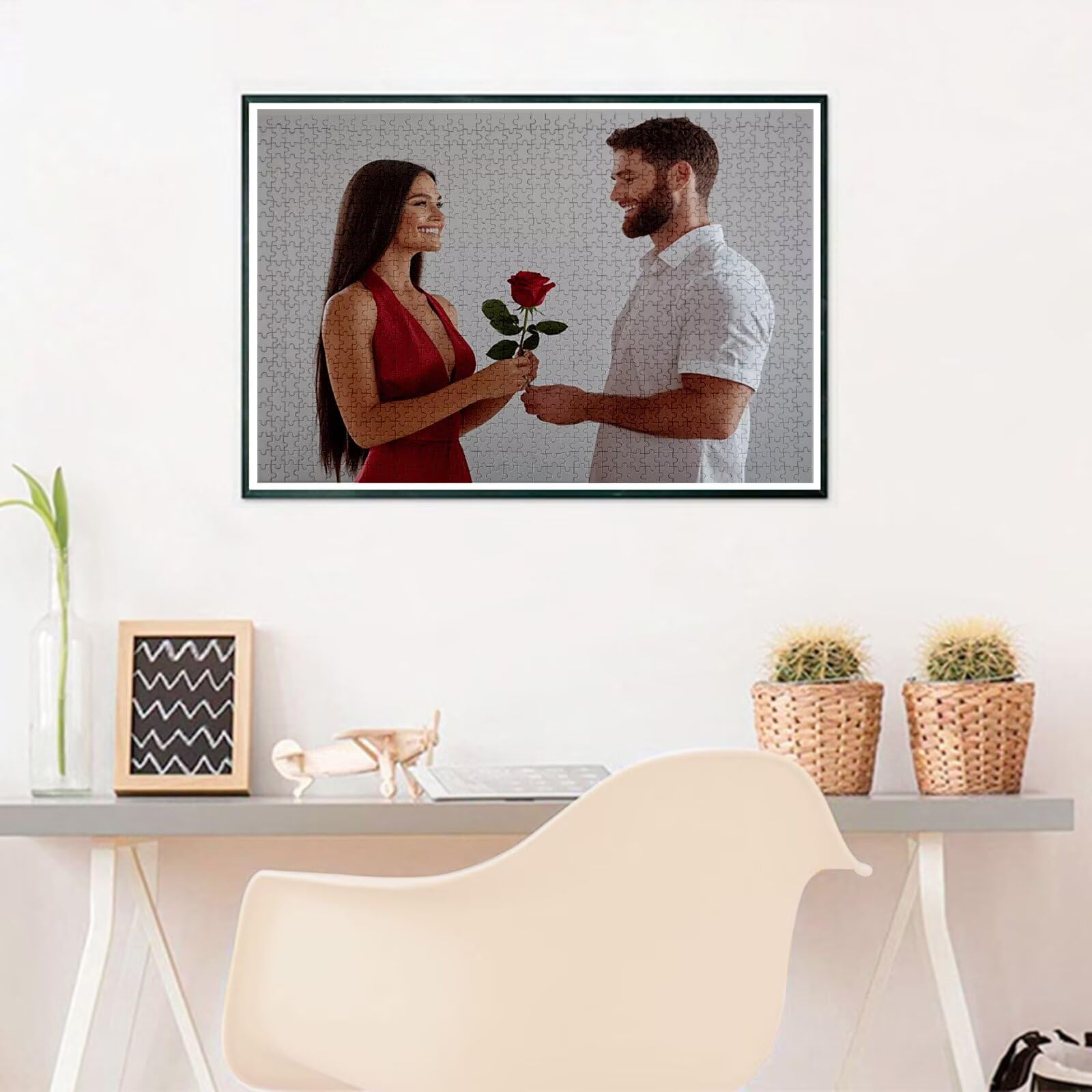 Personalisiertes Puzzle 2000 Teile Holzpuzzle mit Eigenem Foto Puzzle W-273