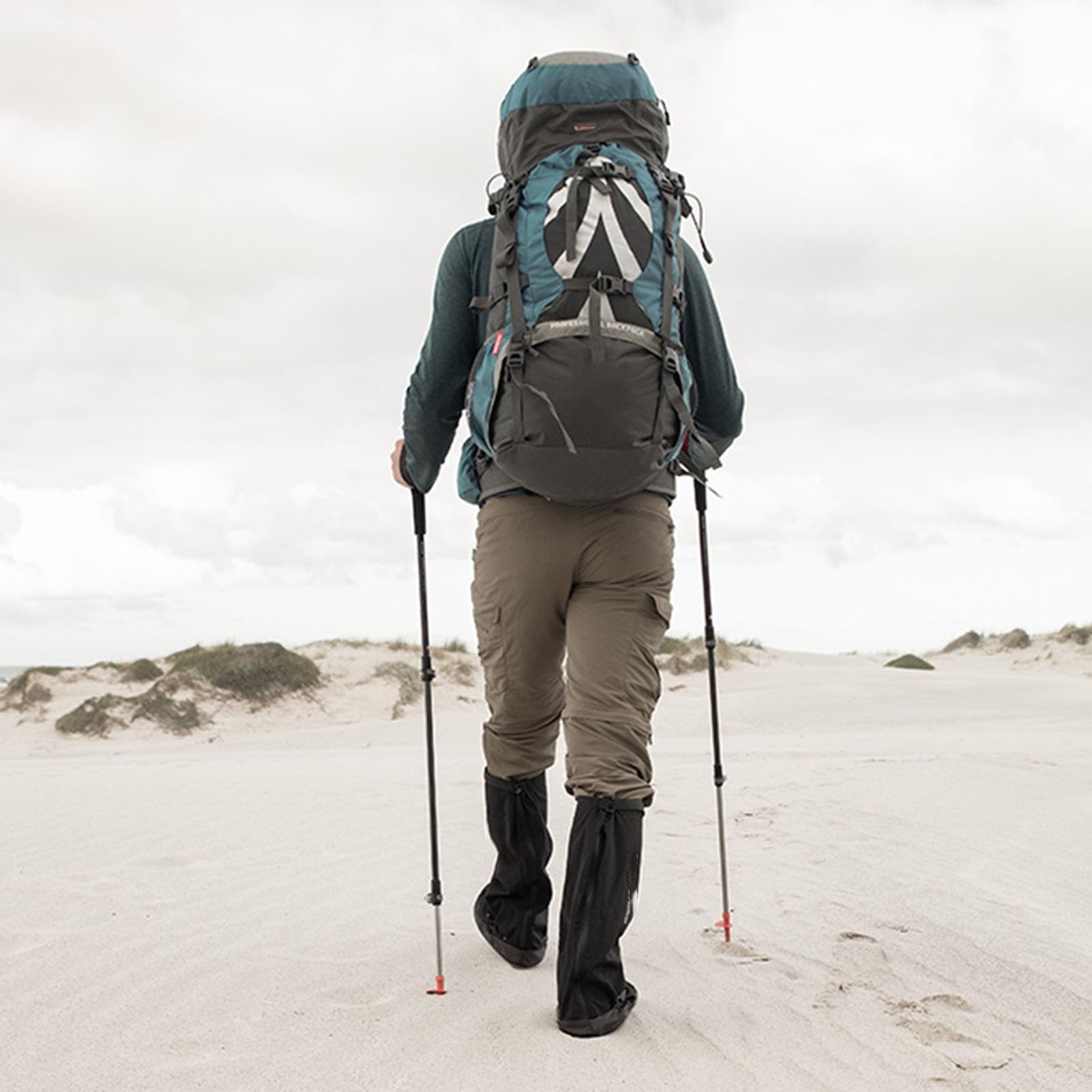 Ochraniacze Na Buty Outdoorowe, Ciepłe Pokrowce Na Śnieg, Pokrowce Na Buty Trekkingowe, Do Wędrówek, Spacerów, Polowań, Wędrówek Z Plecakiem I Wspinaczki Na Świeżym Powietrzu, 1 Para W Kolorze Czarnym
