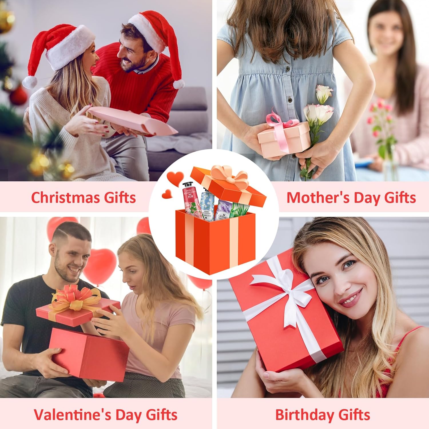 210 Pack Moisturizing Hand Cream Gifts Set, Valentines Day Gifts for Her, Hand Lotion Travel Size for Dry Cracked Hands, Bulk Hand Lotion for Teacher Gifts, Mom Gifts, Bridesmaid Gifts, Small Gifts - Image 7