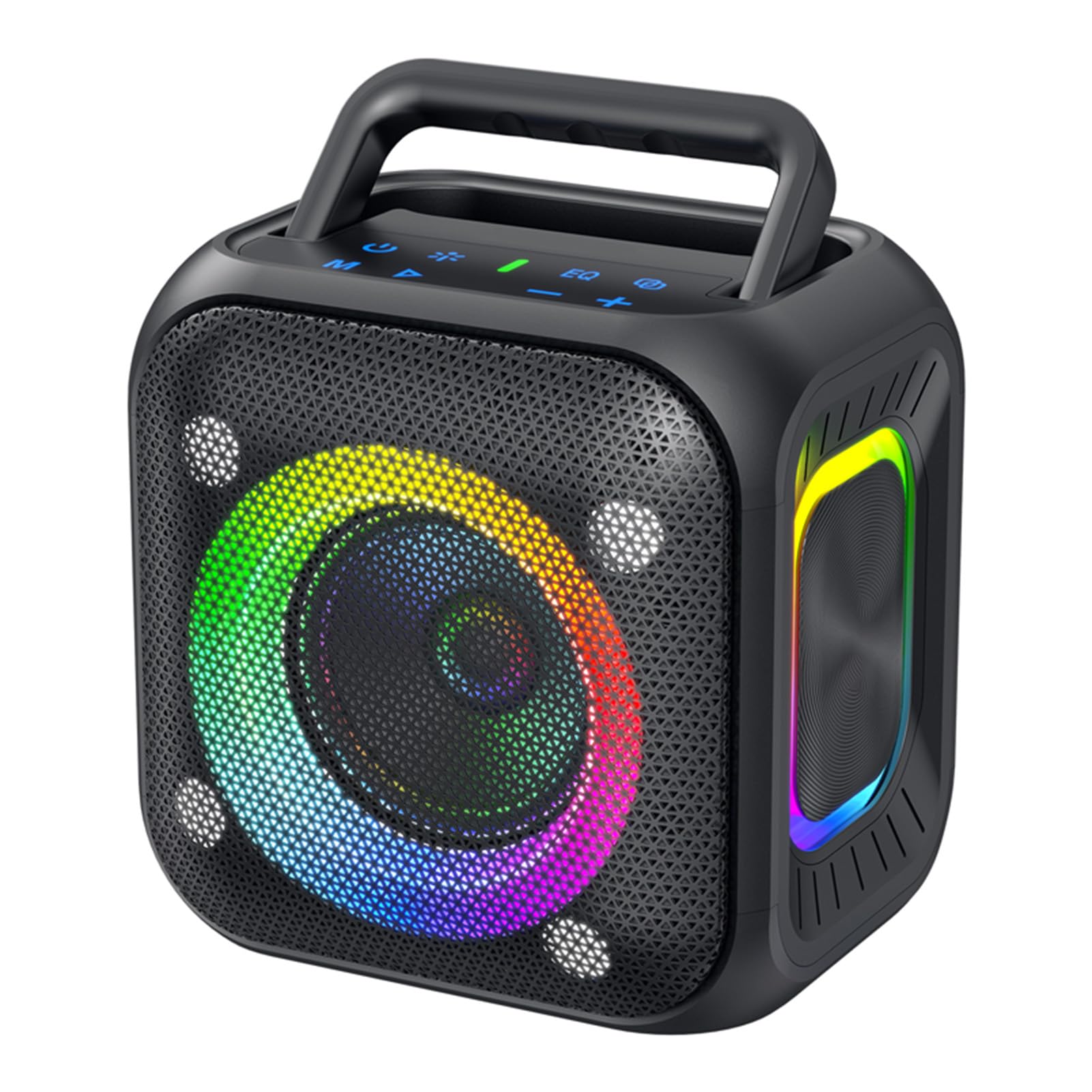 Cassa Portatile Wireless 30W BT 5.4 con Luci RGB, 6000mAh, per