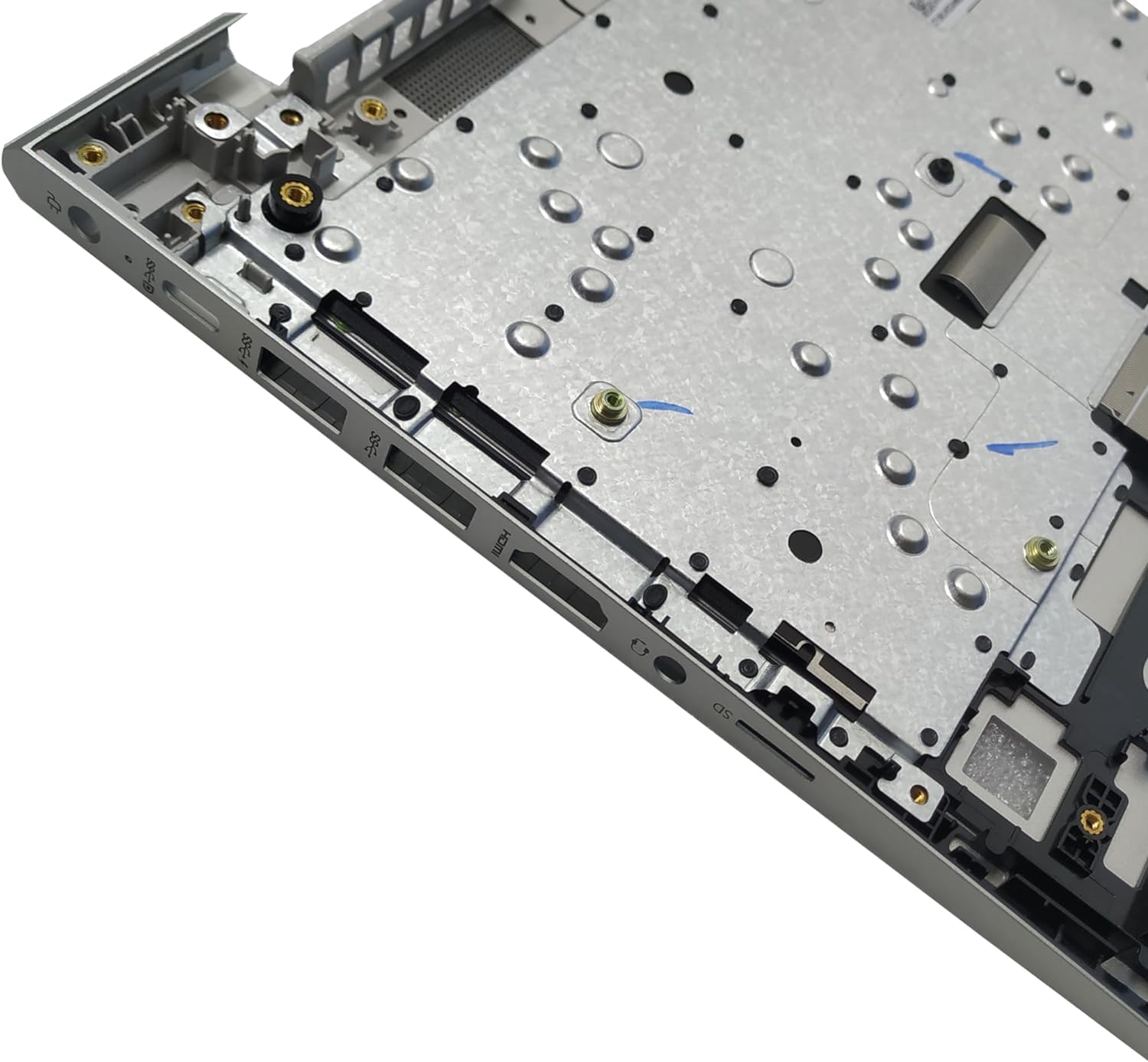 Teclado de Computadora Portátil Compatible para HP ProBook 14 440 G8 445 G8 M23770-001 M23769-001 4BX8QTA00A0 Español Retroiluminación Funda de Palma Carcasa