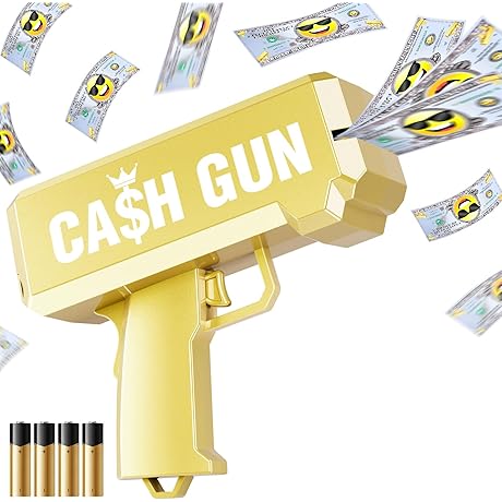 Gold Money Gun Shooter: Make It Rain with Fake Cash