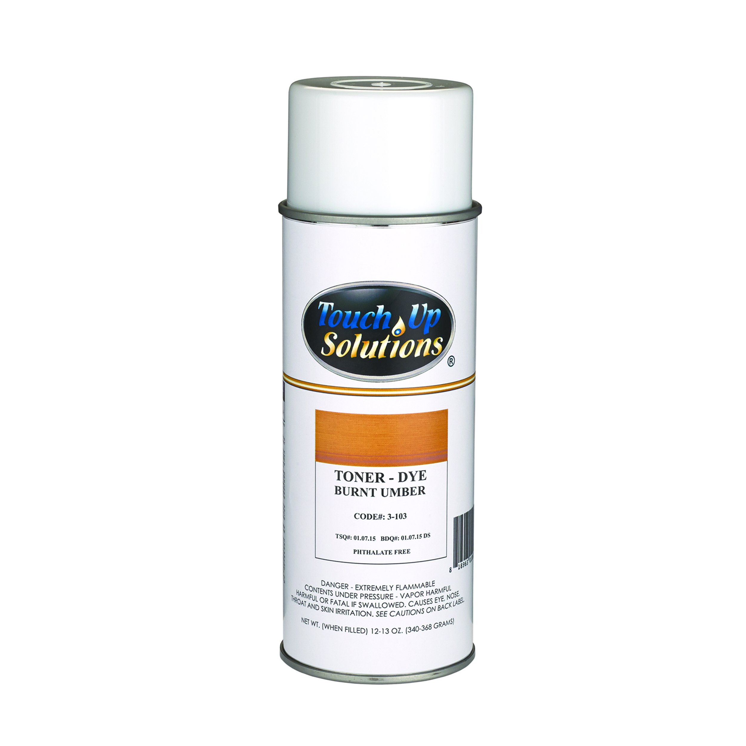 Touchup Aerosol Toner Burnt Umber, 12Oz