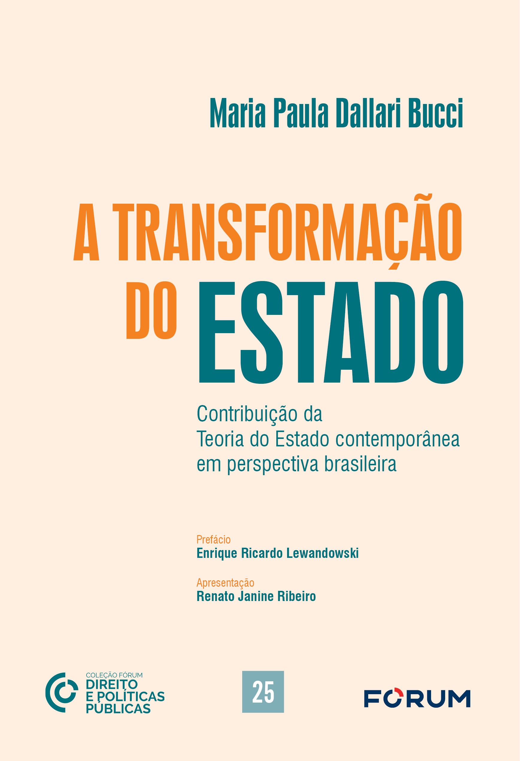 Capa de A transformação do Estado: contribuição da teoria do Estado contemporânea em perspectiva brasileira