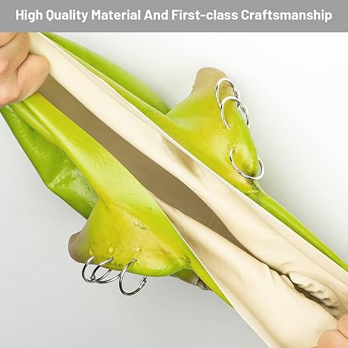 Miniatura 5 de AQKILO Máscara de duende aterradora de látex para Halloween, máscara realista de cabeza completa, disfraz para Halloween, carnaval, fiesta de