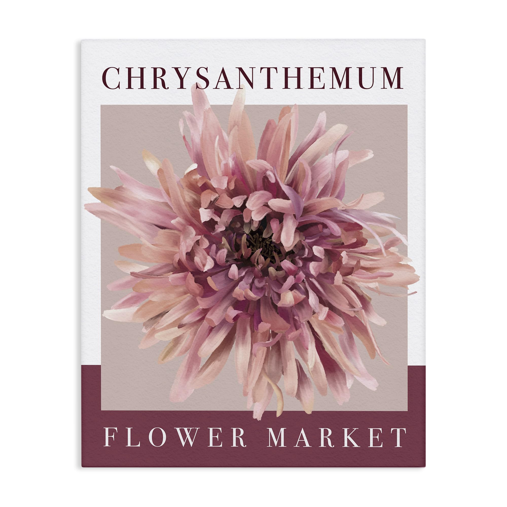Stupell Industries Unframed 'Chrysanthemum Flower Market'| Canvas Art
