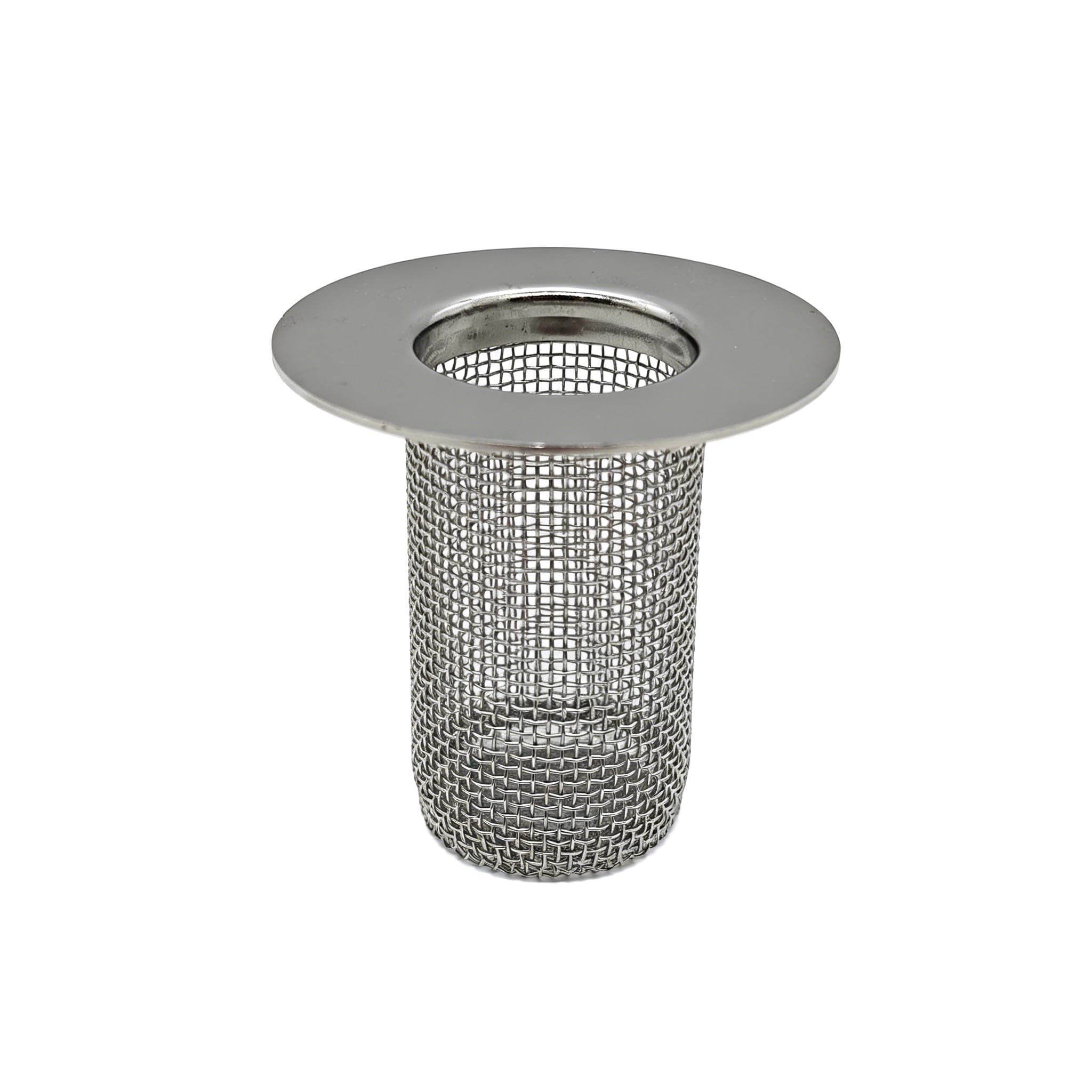 2" Diameter Floor Drain Strainer 2" Tall 304SS Cylinder Filter Basket