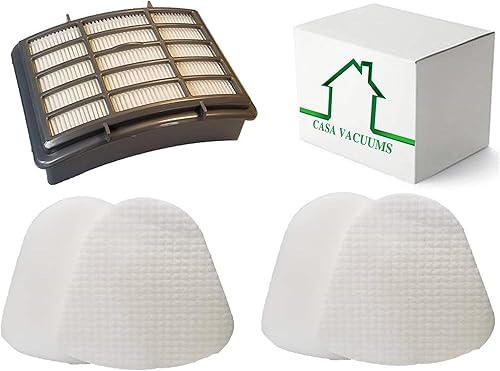 Kit de filtros 2+1 para Shark Navigator Lift-Away NV360, ZU503AMZ, CU512, NV350, NV351, NV352, NV355, NV356E, NV357, CU520 26, NV370, NV391, UV440,