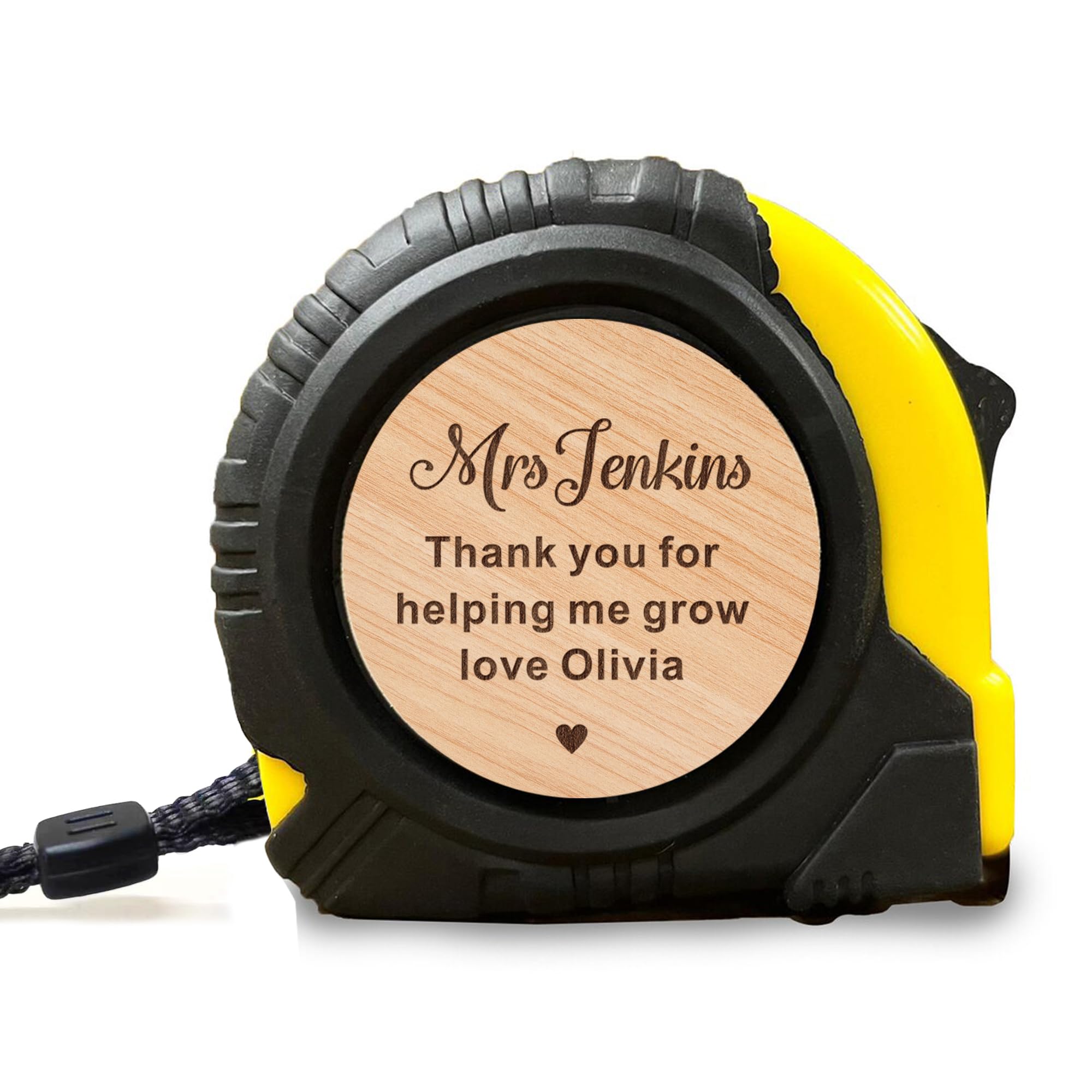 Personalised Tape Measure Engraved 5M Measuring Tape Personalised Gifts for Men Him Dad Retractable Tape Measure DIY Gifts Tool Gifts for Father's Day Birthday Christmas(Design 3)