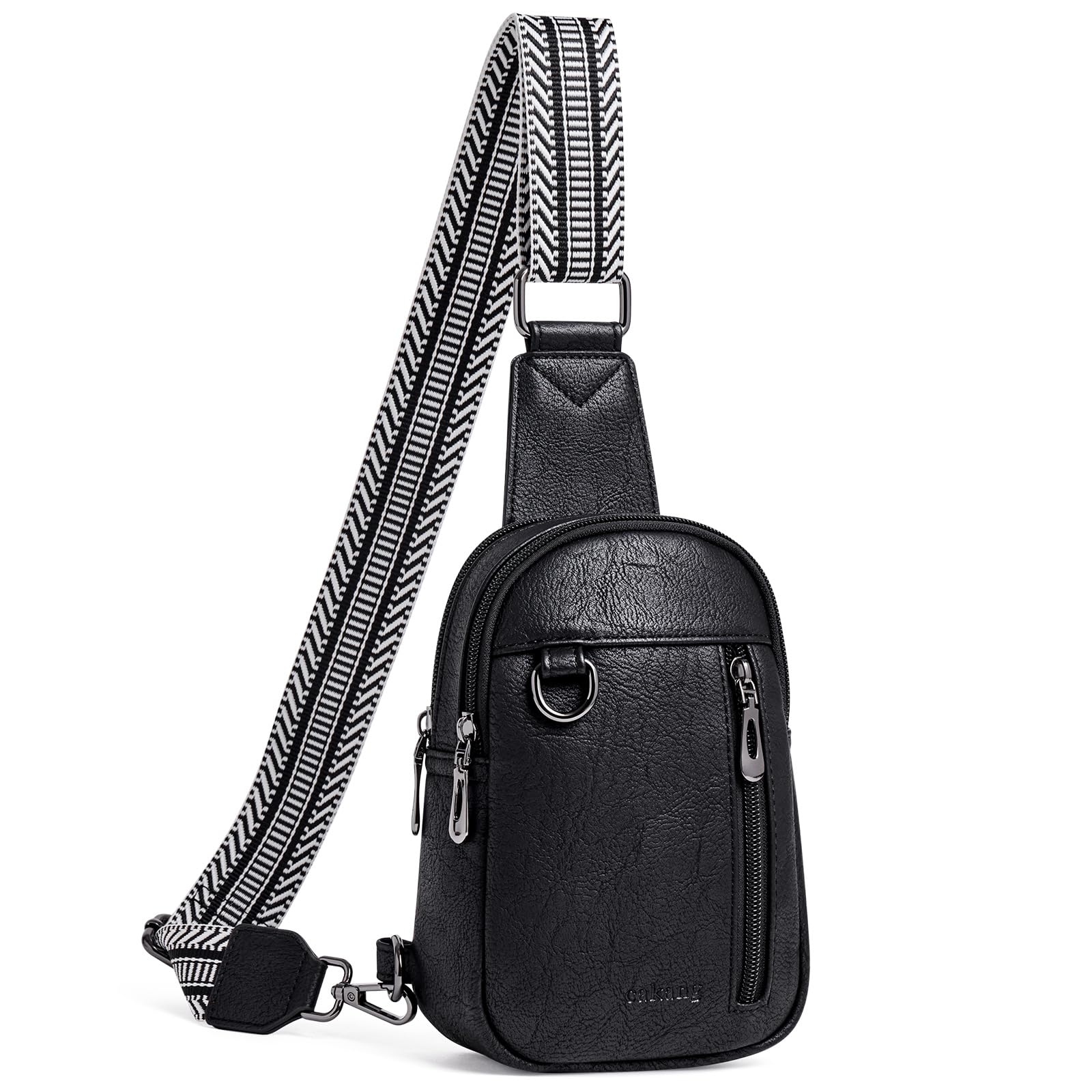 cakang Womens Sling Bag Crossbody Bags for Women Vegan Leather Sling Backpack Daypack Fanny Pack Crossbody Purse Travel