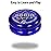 Yomega The Original Brain - Professional Yoyo for Kids and Beginners, Responsive Auto Return Yo Yo Best for String Tricks + Extra 2 Strings & 3 Month Warranty (Dark Blue)