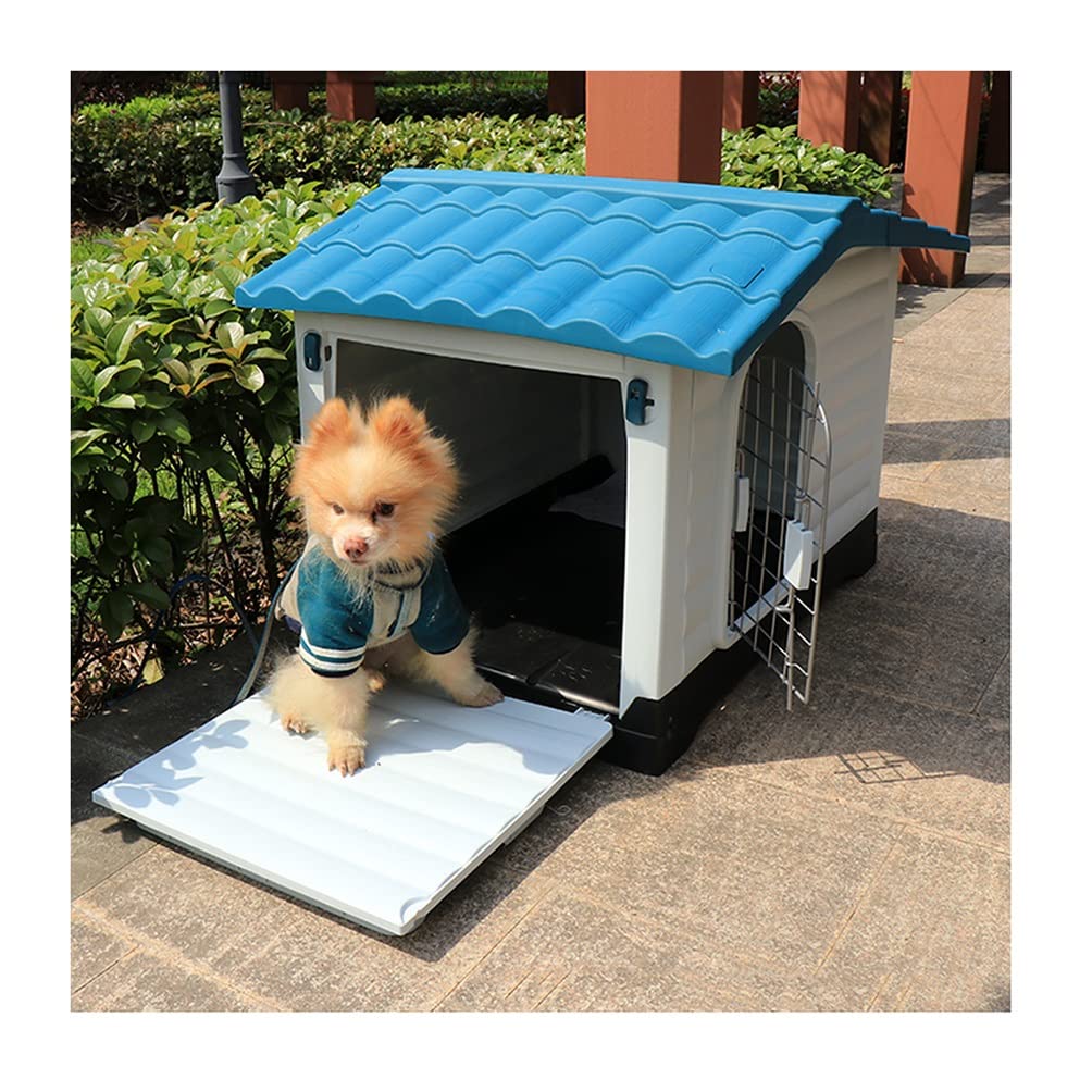 室外用 犬小屋 Amazon | JungleA 犬小屋 中小型犬用 ペットハウス 犬舎