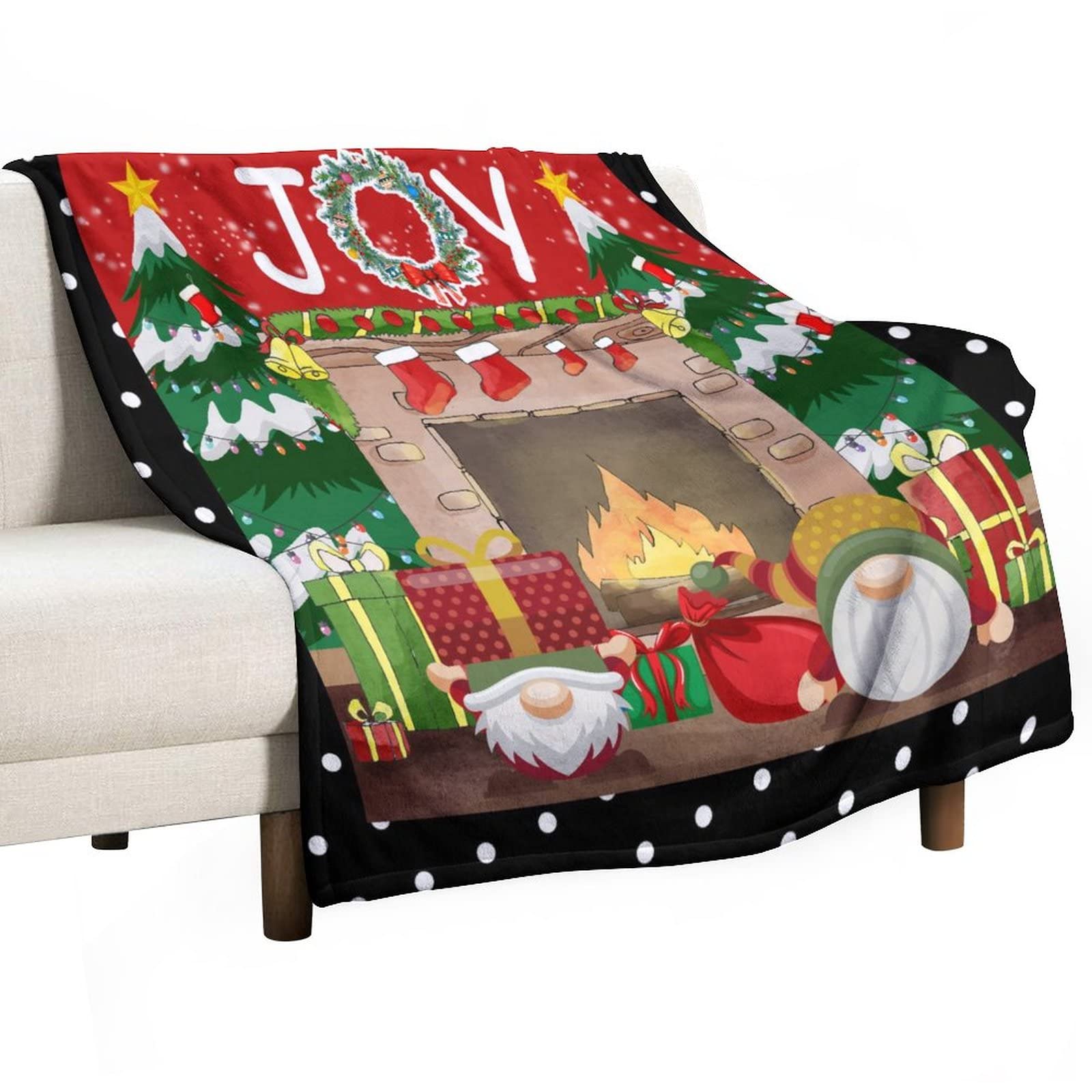 Couverture flanelle douce anti-froid pour literie et fauteuil