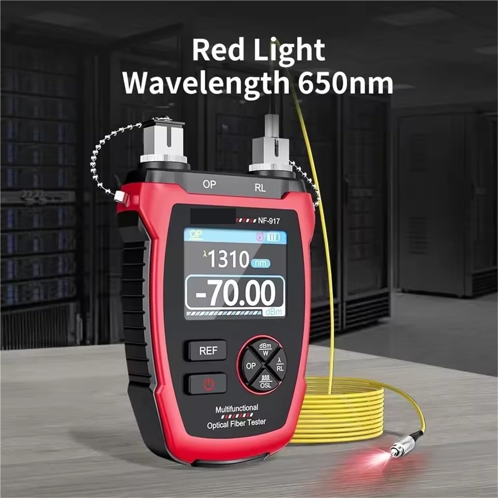 Testeur de Fibre Optique, wattmètre VFL REF FC SC, localisateur visuel de défauts, Mesure de l'atténuation Lumineuse