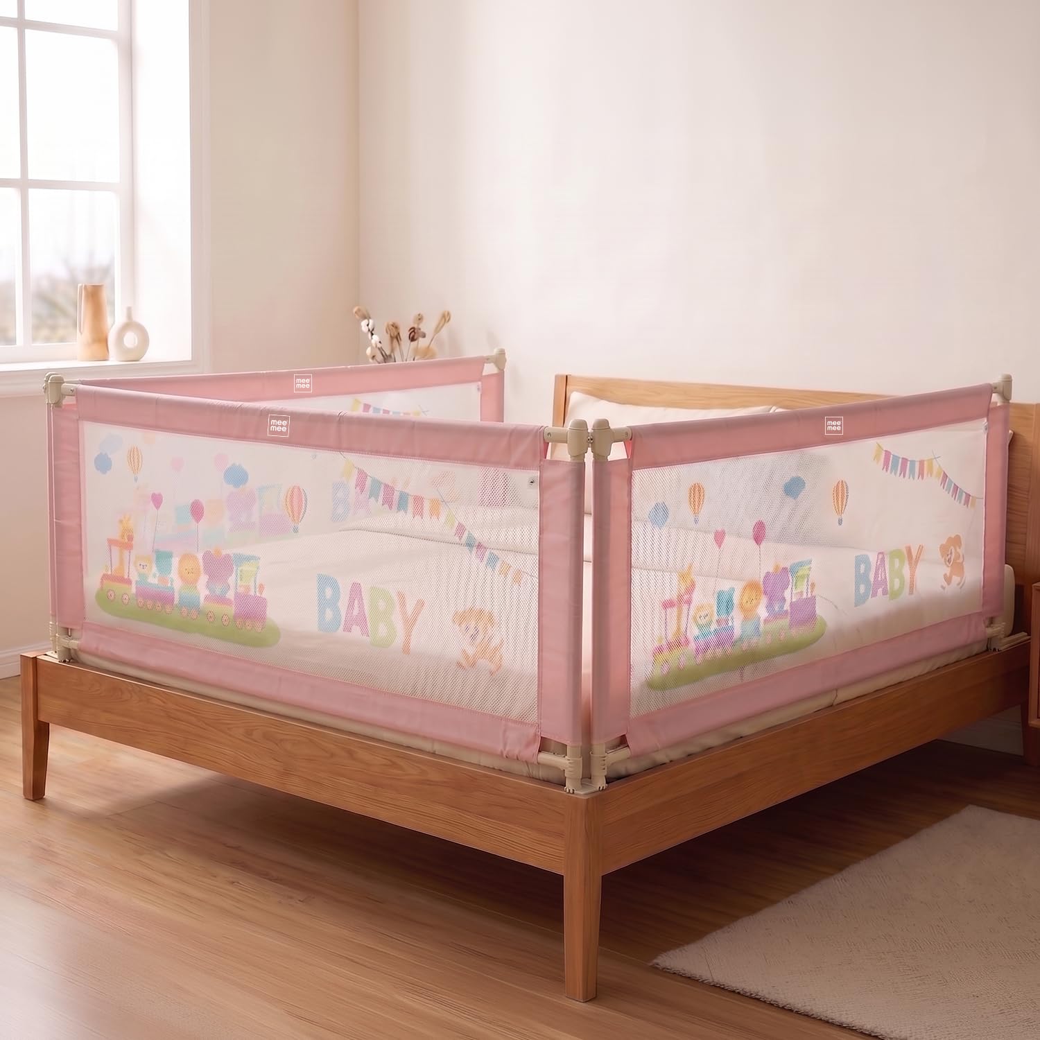 Mee Mee Bed Rail Guard - Baby Safety Rail -12