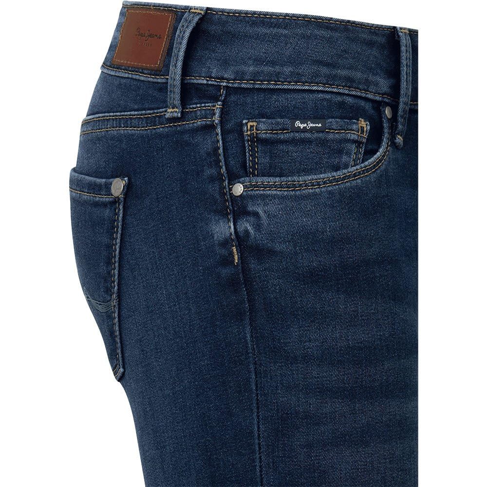 Pepe Jeans London Women's Soho Slim Fit Mid Waist Jeans