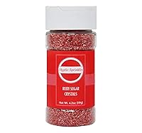 Vista 2 de Mystic Sprinkles Cristales de azúcar botella de 4.2 oz (rubí - rojo)