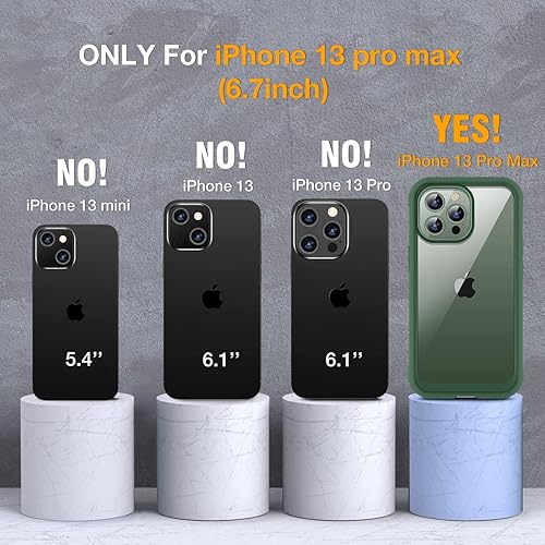 Miniatura 778 de Miracase Glass Series - Funda para iPhone 11 de 6.1 pulgadas, funda resistente de cuerpo completo mejorado con protector de pantalla de vidrio Negro