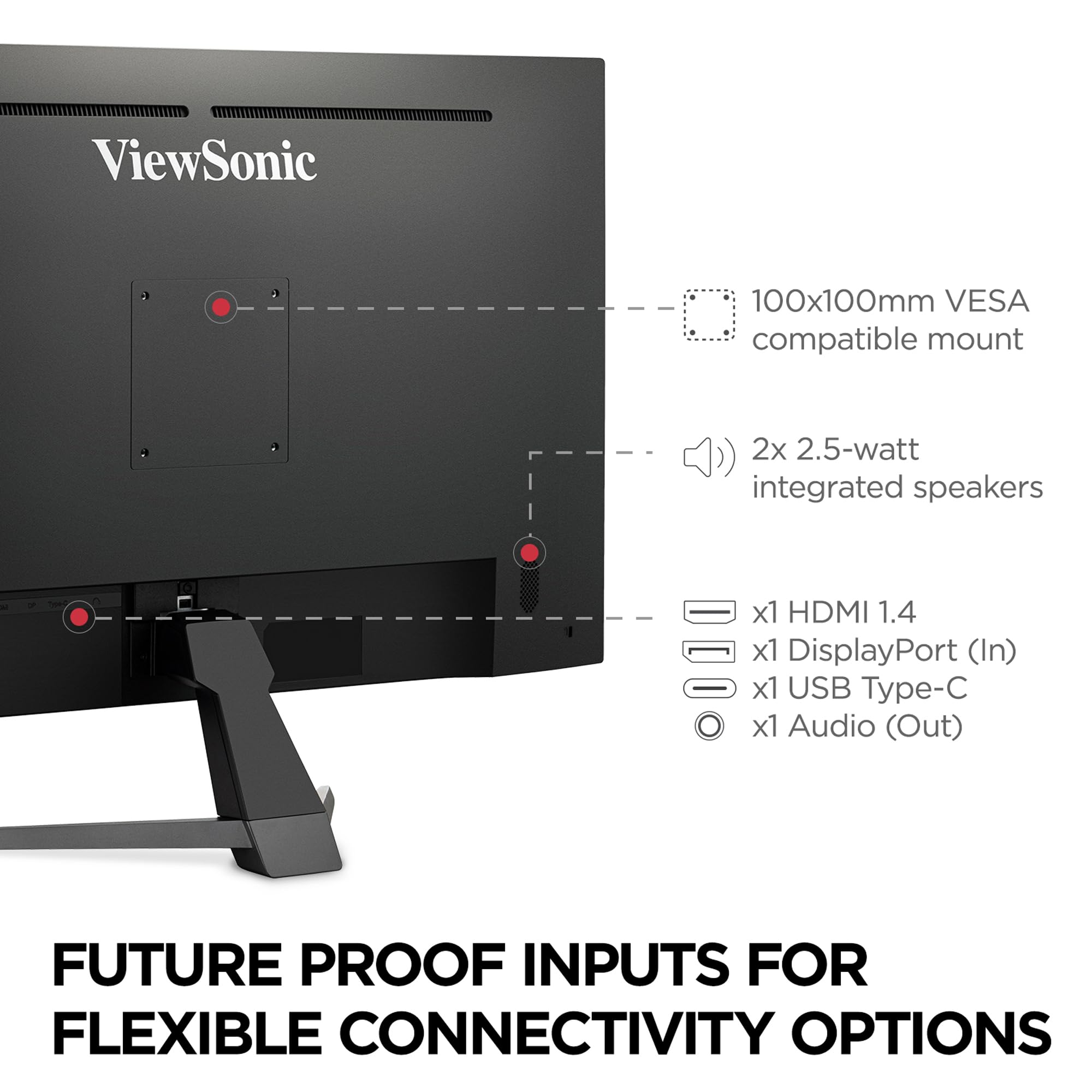 Amazon.com: ViewSonic VX3267U-2K 32 Inch 1440p Monitor, IPS