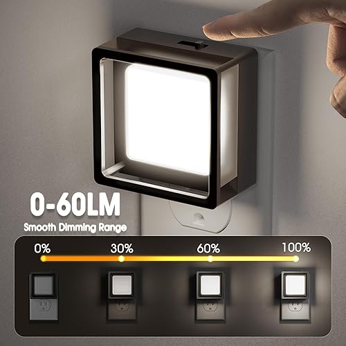 Miniatura 2 de Briignite Luces LED de noche para bebés y luz nocturna enchufable