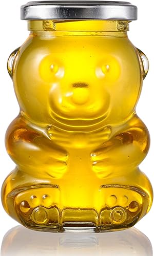 Miniatura 5 de Bekith Paquete de 12 tarros de cristal de 12 onzas con tapas plateadas para mermelada, recuerdos de boda, regalos de ducha, alimentos para bebés,