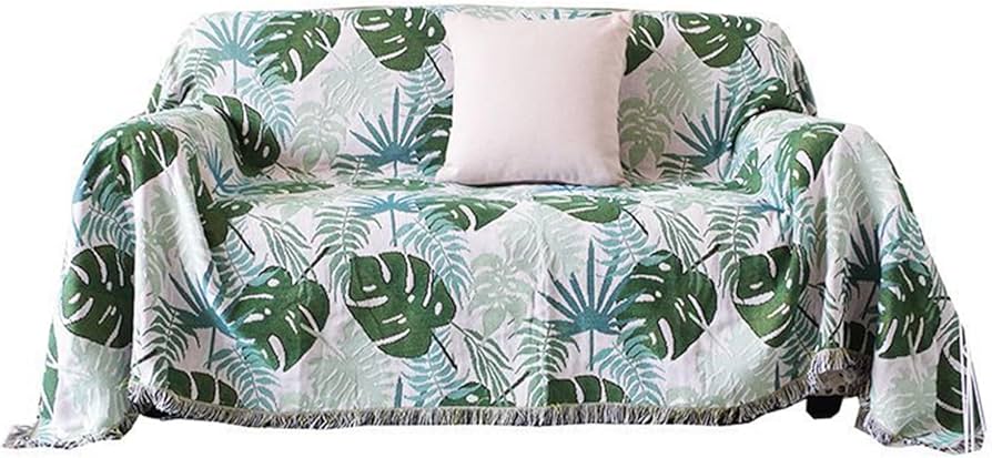 Amazon|ソファーカバー ハワイアン モンステラ柄 マルチカバー 1人 Amazon|ソファーカバー ハワイアン モンステラ柄 マルチカバー 1人