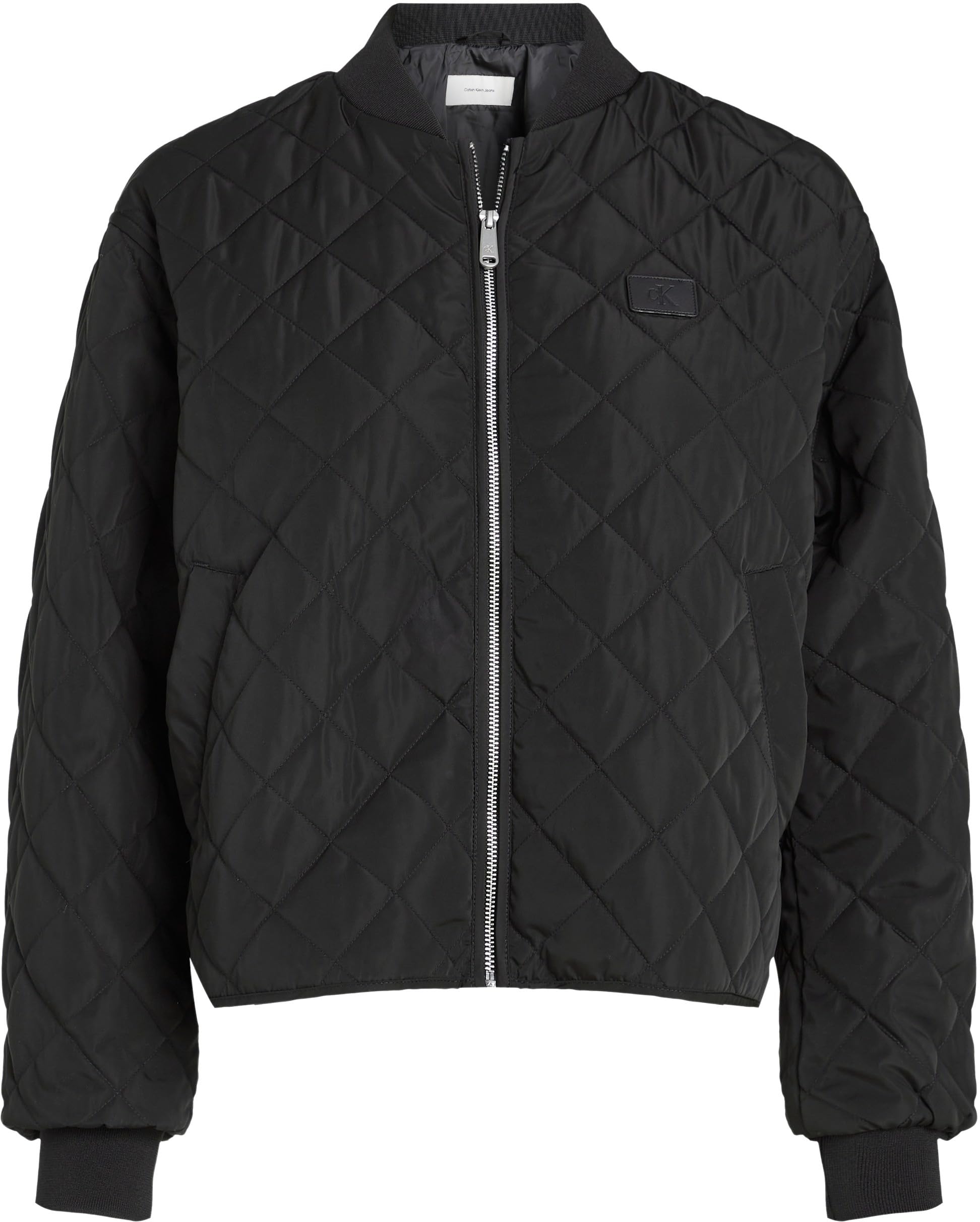 Calvin Klein Damen Bomberjacke Quilted Jacket Dünn