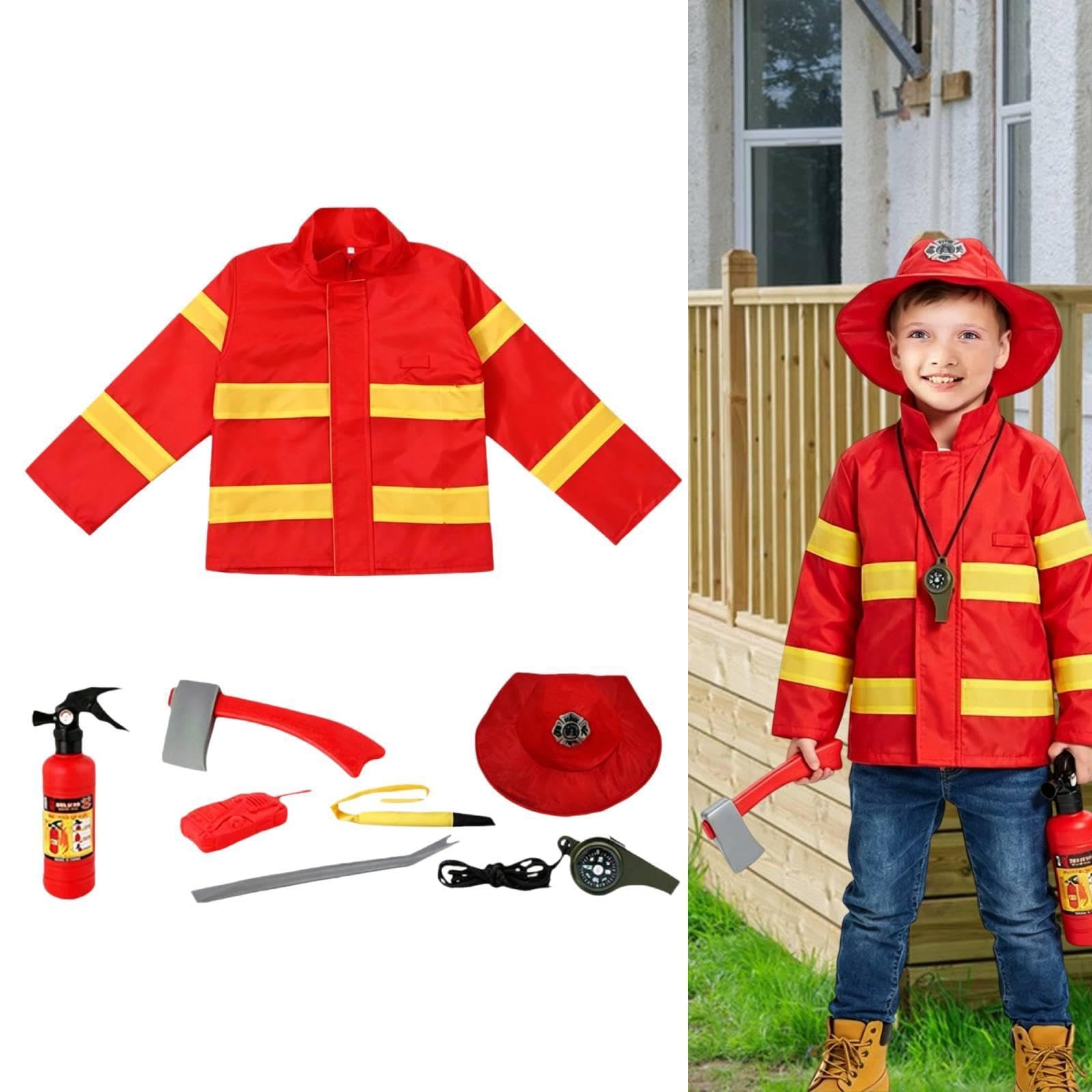Disfraz de para Niños, Chaqueta Y Pantalón de, Conjunto de Accesorios para Juegos de Rol, Poliéster, Agradable, Libertad