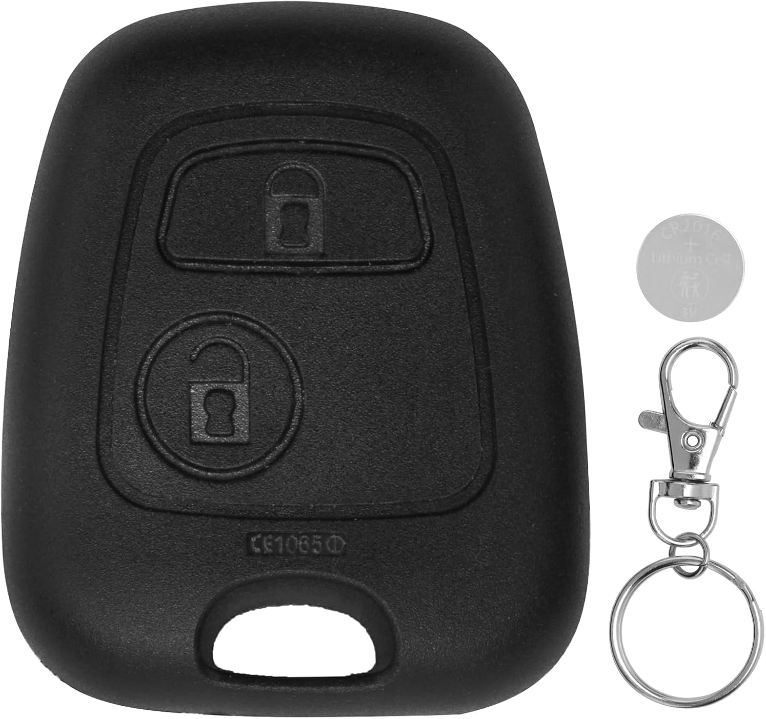 LAGE Ricambio Chiave Guscio Con Lama Per Telecomando 2 Tasti Peugeot 106 107 205 206 207 306 307 308 309 406 407 807 E Citroen C1 C2 C3 C4 - Foto 5