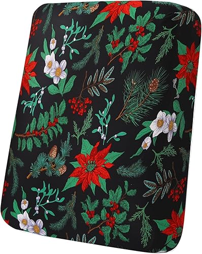 Miniatura 50 de hyha Fundas de cojín de sofá estampadas, fundas de sofá florales lavables para sofá de 3 cojines, fundas de cojín elásticas con patrón de Rojo y