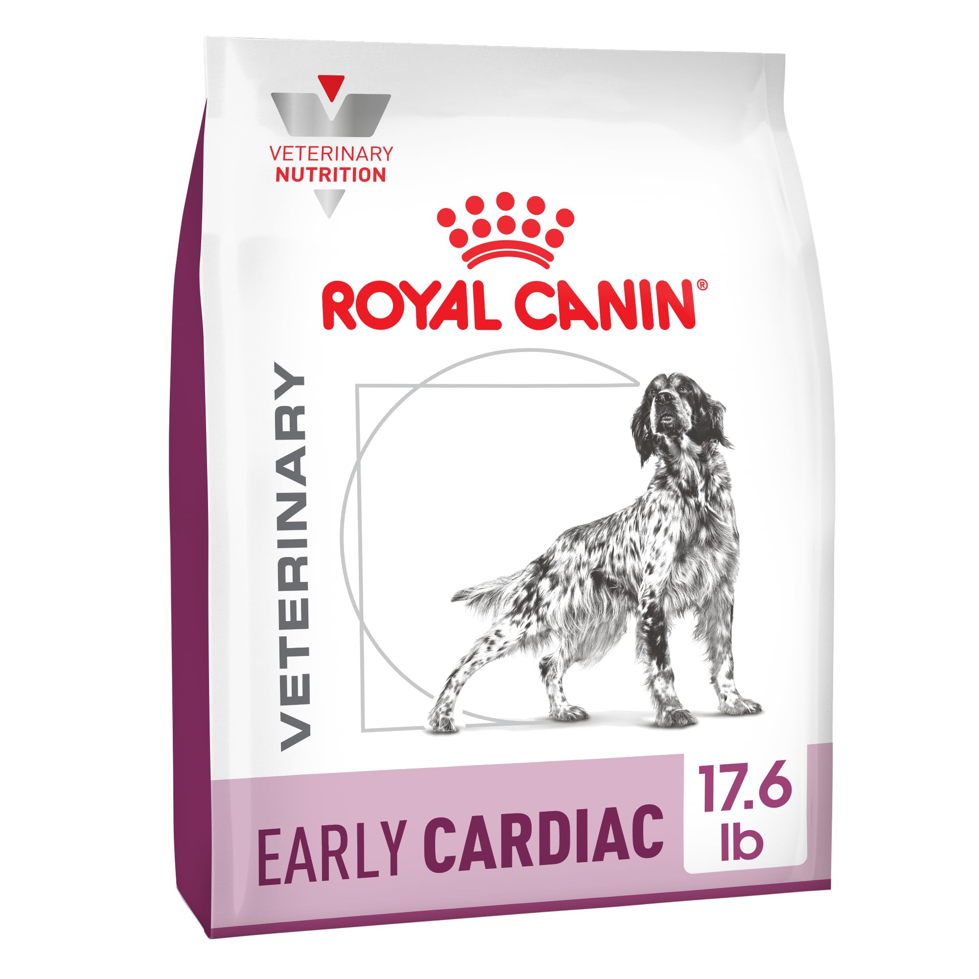 Veterinary Diet Canine Early Cardiac Adult Dry Dog Food, 17.6 lb Bag
