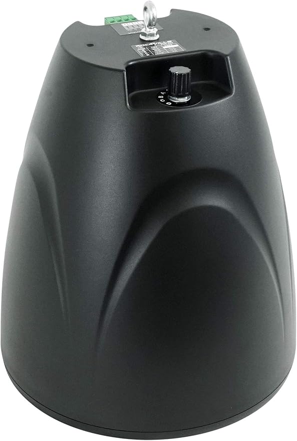 Rockville PEN-65T Black 6.5 in 70V Altavoz Colgante para Bar Restaurante miniatura 5