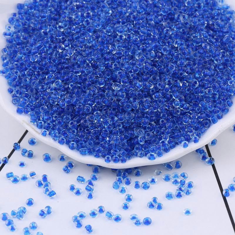 10000 szt. 4 mm pomarańczowe szklane koraliki nasiona do produkcji biżuterii małe koraliki kucyk koraliki ryżowe Mnin nasiona koraliki do bransoletki DIY rzemiosło kolczyk DIY