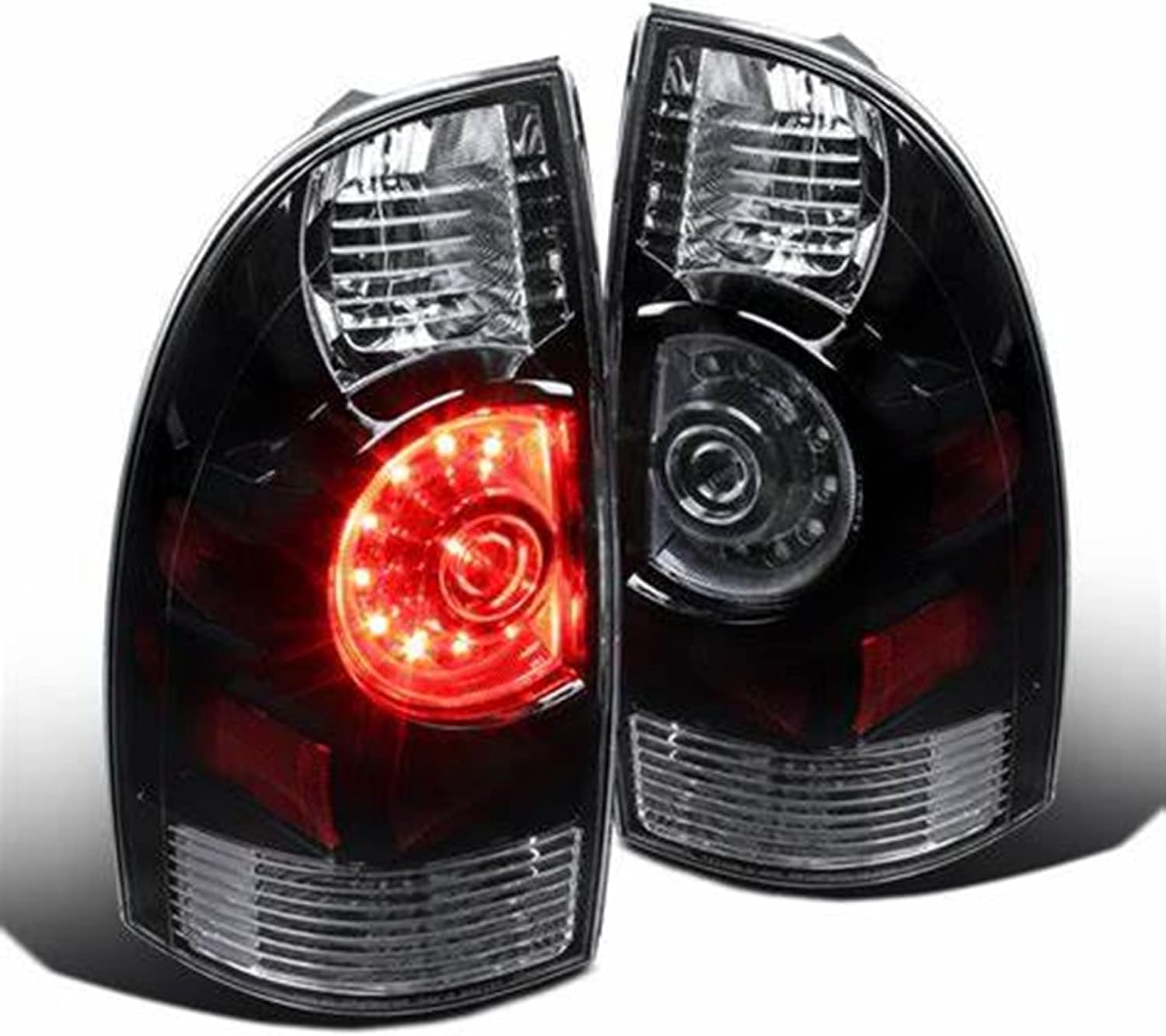 labwork LH and RH Tail Lights Replacement for Toyota Tacoma 2005-2015 Rear Tail Lights Brake Lamps Assembly Driver and Passenger Side TO2800177 TO2801177