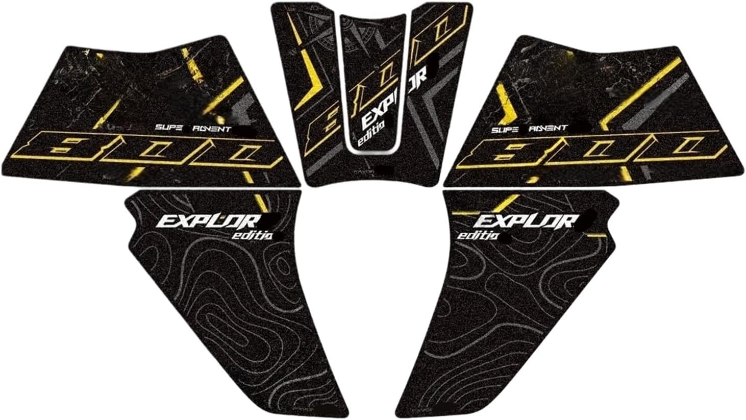 Motorcycle Tank Sticker for Kove 800X Pro SuperADV Rally2025 2026 Moto Tank Pad Side Grips Gas Fuel Oil Knee Protector Stickers Decals.