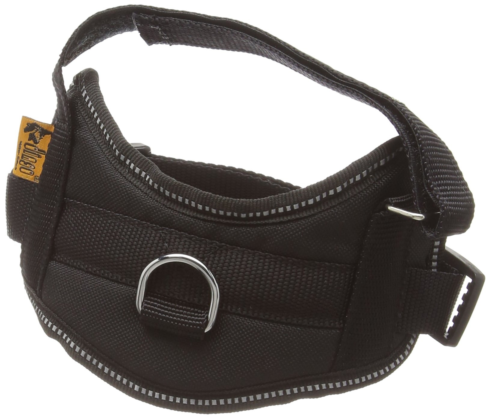 Dingo Dog Harness Handmade Reflective STRONG Modern Sport Type Black 13482
