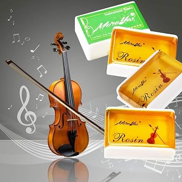 String Rosin Instrument Violin Viola Cello Violoncello Bass Cello Fiddle Bow Rosin (Violin Viola 3 Pack)