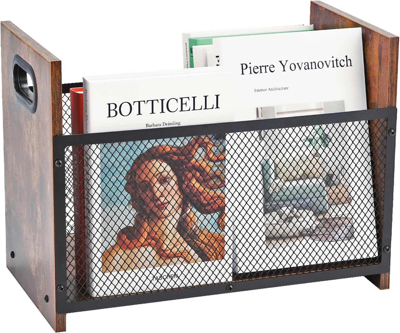 Amazon.com: WBJKZJD Magazine Holder, Desktop Magazine Rack File Holder ...