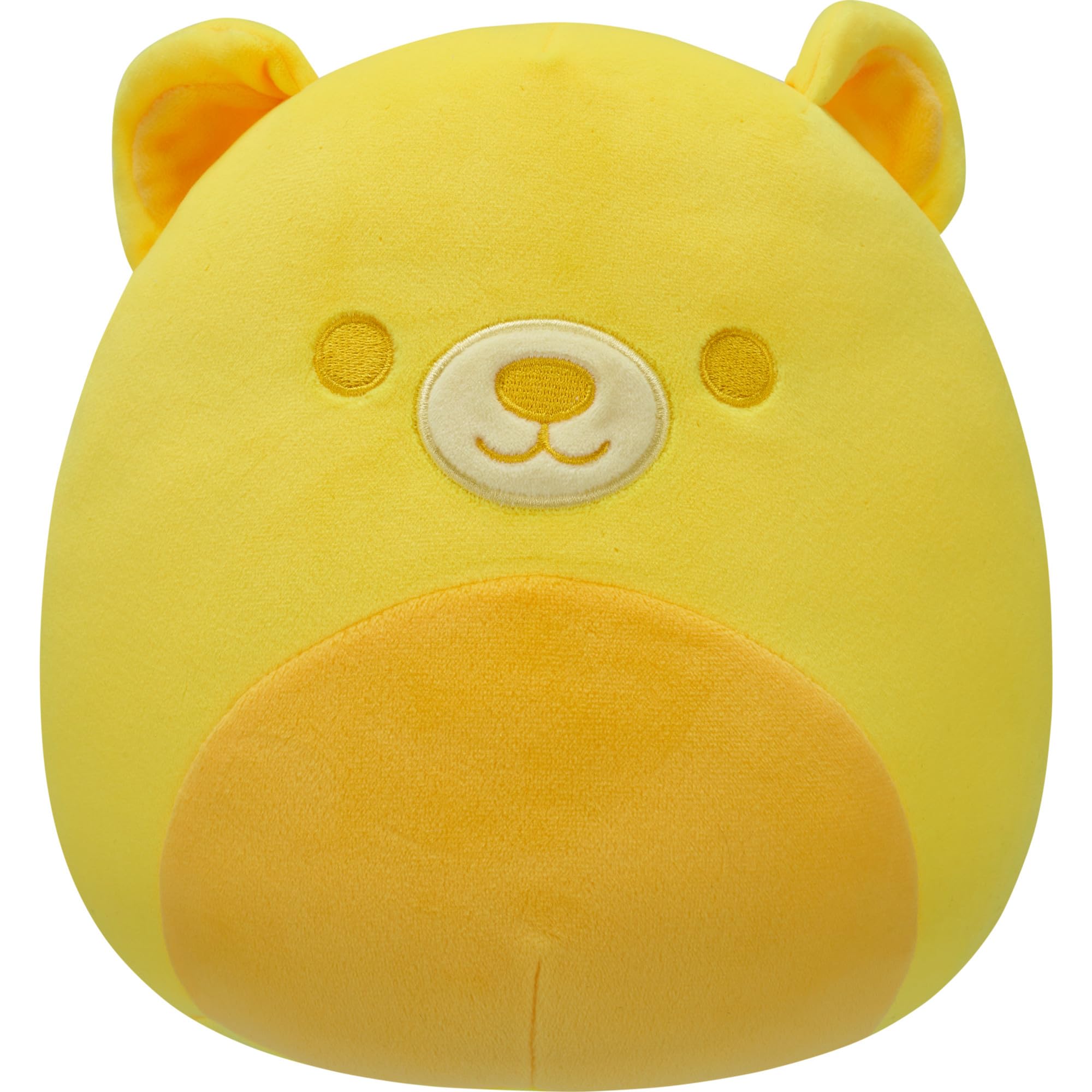 Squishmallows Original 8in Sozo the Neon Yellow Bear – Official Jazwares Plush (Little)